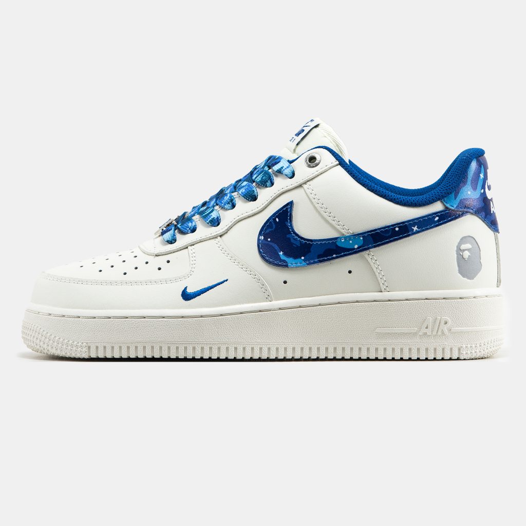 Nike air force 1 blue mens store