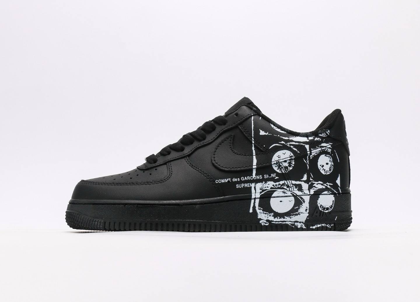Nike Air Force 1 Low х Comme des Garçons Supreme Black